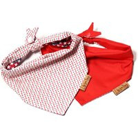 Usa Red Dog Bandana, Reversible Accessories, Bandana Dog, Tie & Snap, Plain Bandanas For Holiday, 4T | Etsy (US)