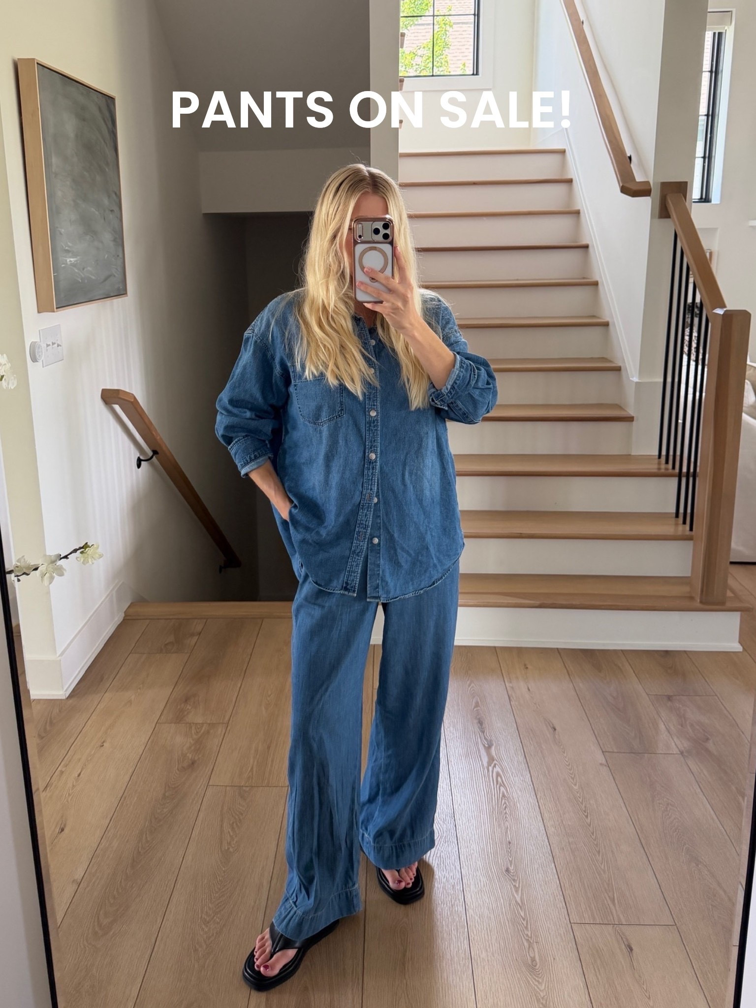 SIZE & COLOR: med in top (normal size - I go up for an oversized look), COLOR: 5yrs kiss n tell.  med in pants (sized up for pregnancy & postpartum), shoes run tts (linked similar). #kathleenpost

Postpartum outfit, casual chic outfit

#LTKootd #LTKmomlife