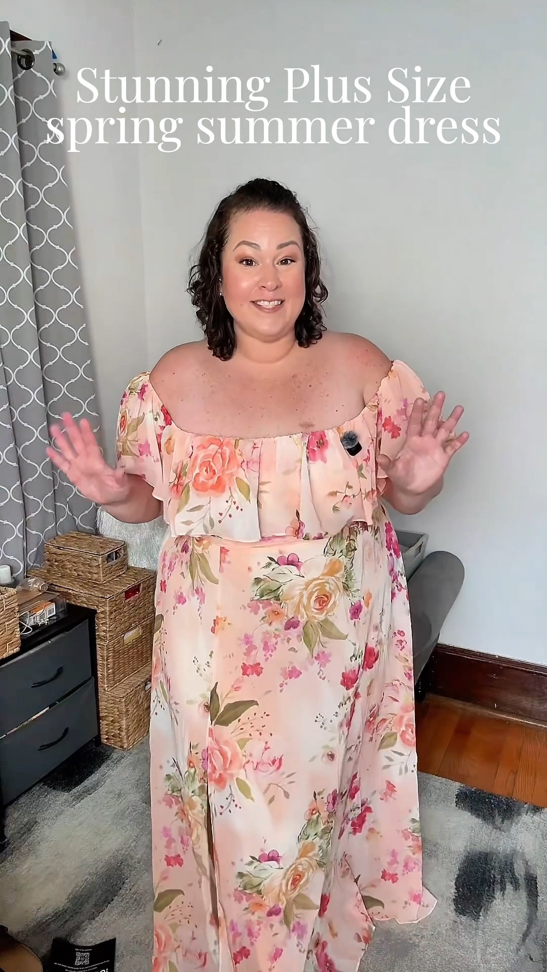 Absolutely stunning plus size inclusive spring summer dress! Great for Easter or if you have any weddings or special events coming up! 😍✨

#plussizedress
Plus size spring dress
Plus size summer dress

#LTKPlusSize