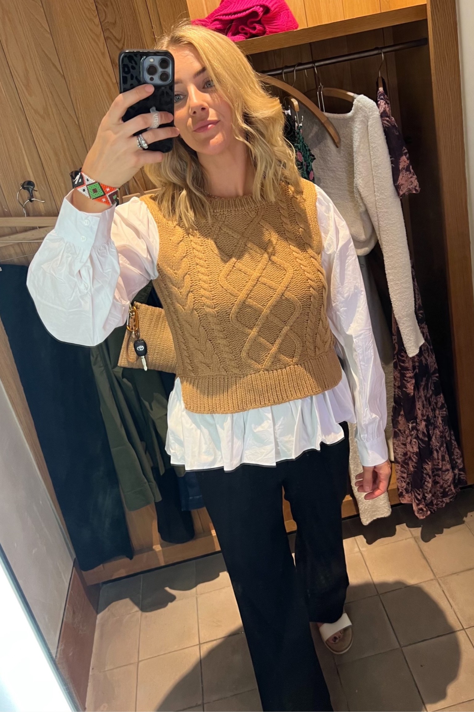 This outfit dresses up or down! 