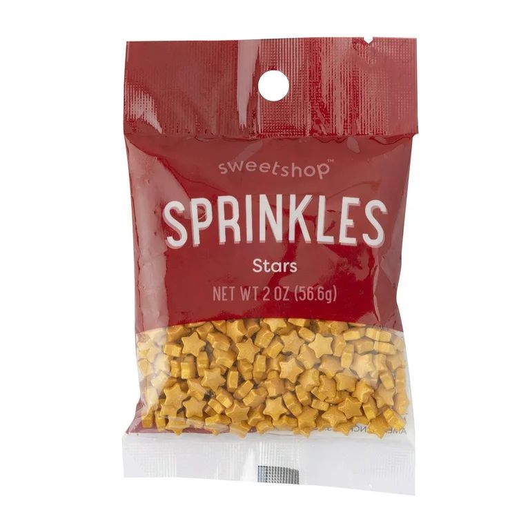 SweetShop Sprinkle Mis Pressed Candy Stars - 2 oz | Walmart (US)