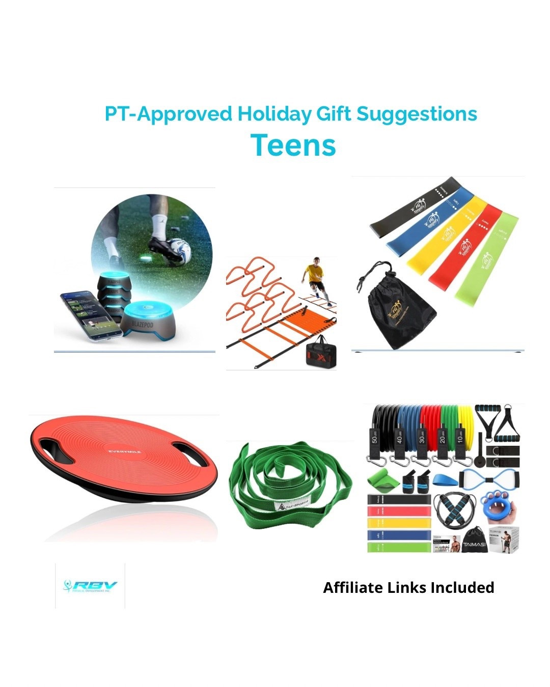 Teen-tested and PT-approved movement essentials. Great for student athletes, dancers, cheerleaders, and active teens who need support for strength, mobility, recovery, and staying active at home.

#LTKTeens #LTKGiftGuide #LTKAmazon #AmazonMustHaves #GiftGuide2025


#LTKHoliday
