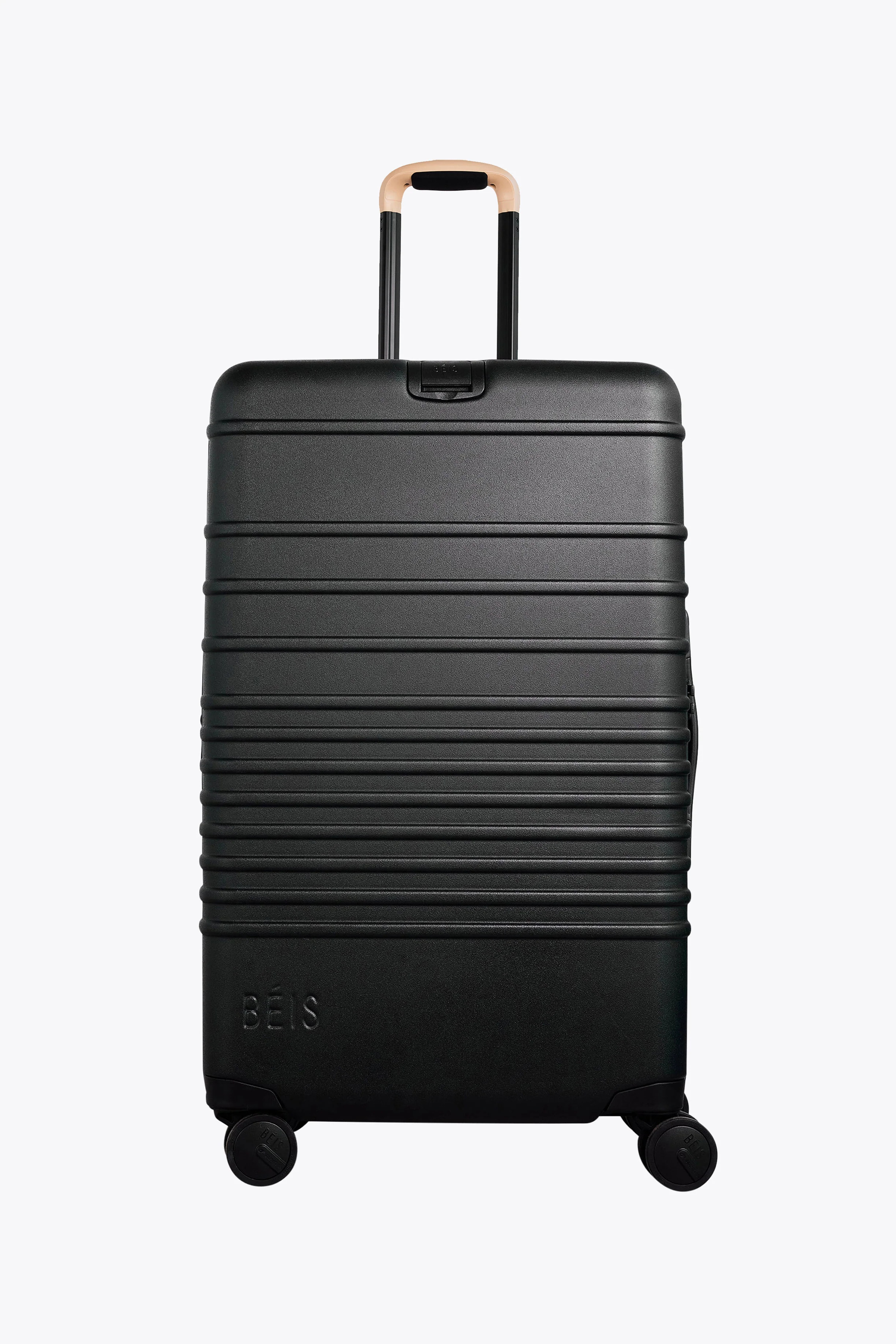 BÉIS 'The Large Check-In Roller' in Black - 29 inch Checked Rolling Luggage & Suitcase | BEIS