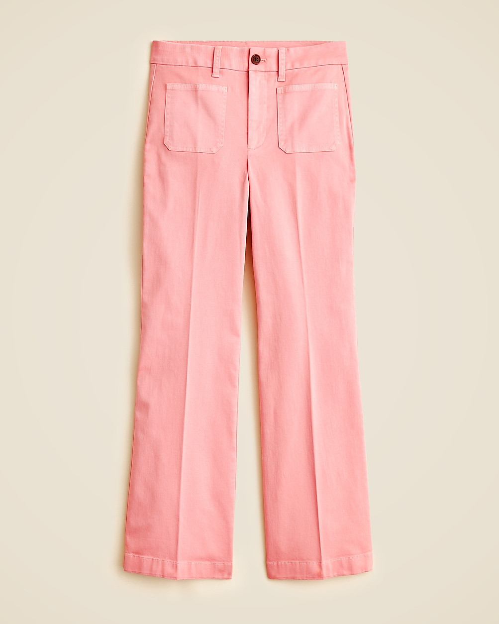 Charley kickout crop pant in chino | J. Crew US