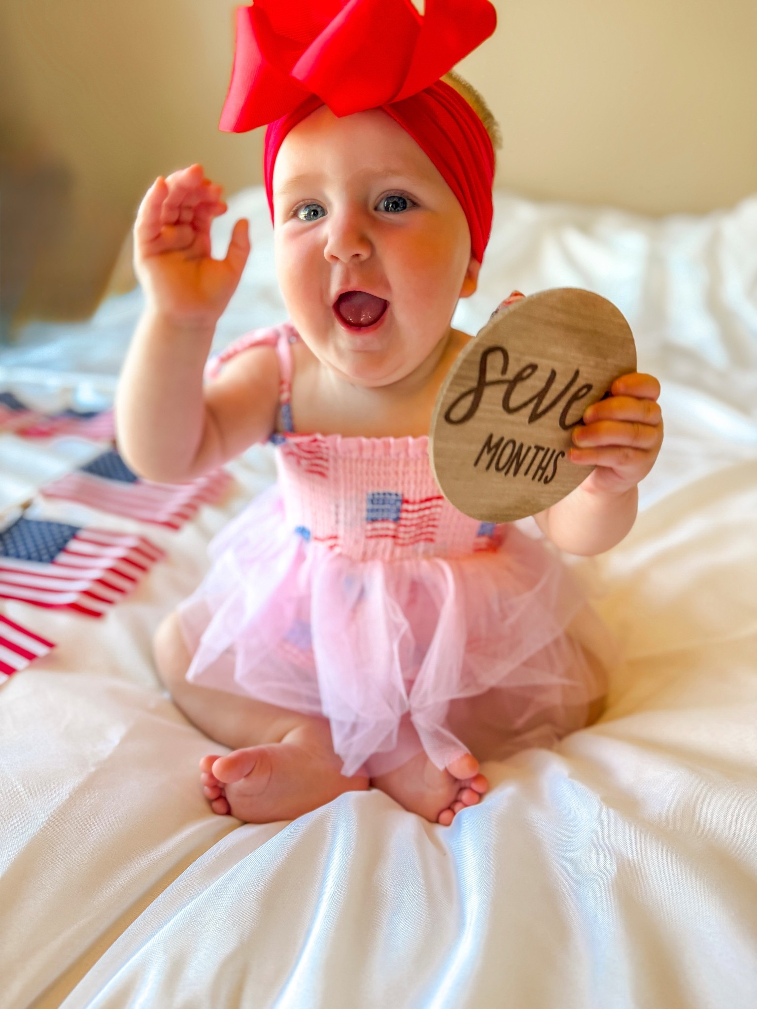 7 months of Eloise! 🇺🇸

#LTKBaby #LTKSeasonal