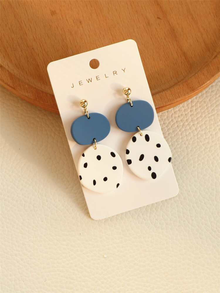 Round Drop Earrings | SHEIN