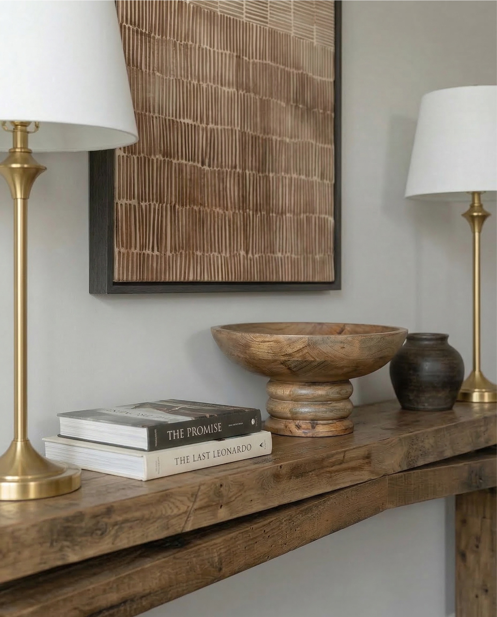 •	camel leather sofa
	•	beige upholstered accent chair
	•	wood frame accent chair cream cushion
	•	tufted leather ottoman coffee table
	•	square wood coffee table

⸻

Tables & Surfaces
	•	rustic wood coffee table
	•	wood side table square
	•	round wood drink table

⸻

Rugs
	•	brown patterned area rug
	•	vintage style distressed rug brown
	•	earthy tone geometric rug

⸻

Storage & Built-ins
	•	wood built in shelves
	•	wood storage cabinet with doors
	•	open shelving wood decor

⸻

Lighting
	•	white globe pendant light
	•	brass wall sconce white globe
	•	modern brass sconce lighting

⸻

Decor & Styling
	•	neutral ceramic vase decor
	•	brown clay decorative vases
	•	glass hurricane candle holder
	•	pillar candle neutral
	•	stacked coffee table books neutral
	•	wood decorative bowl
	•	small pottery decor

⸻

Wall Decor
	•	abstract neutral wall art
	•	modern brown beige artwork
	•	framed canvas neutral tones

⸻

Textiles
	•	neutral throw pillow beige
	•	patterned accent pillow neutral
	•	textured throw blanket brown


#LTKSaleAlert #LTKHome