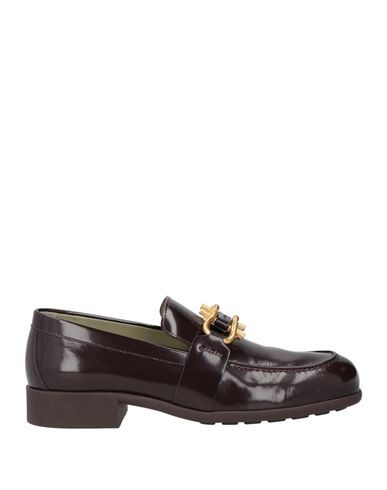 Bottega Veneta Woman Loafers Dark brown Size 9 Leather | YOOX (US)