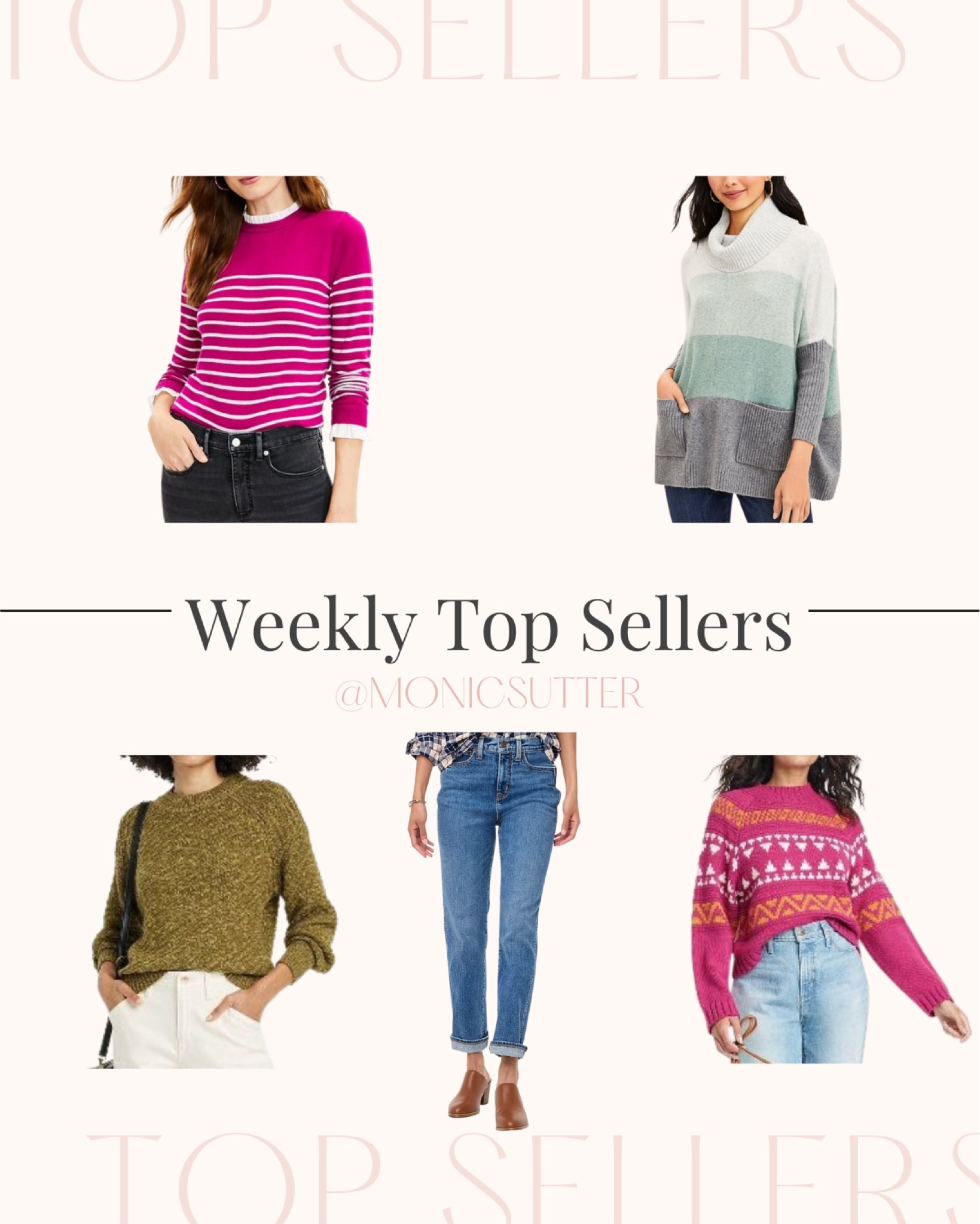 Weekly best sellers! 

#LTKstyletip #LTKSeasonal #LTKunder100