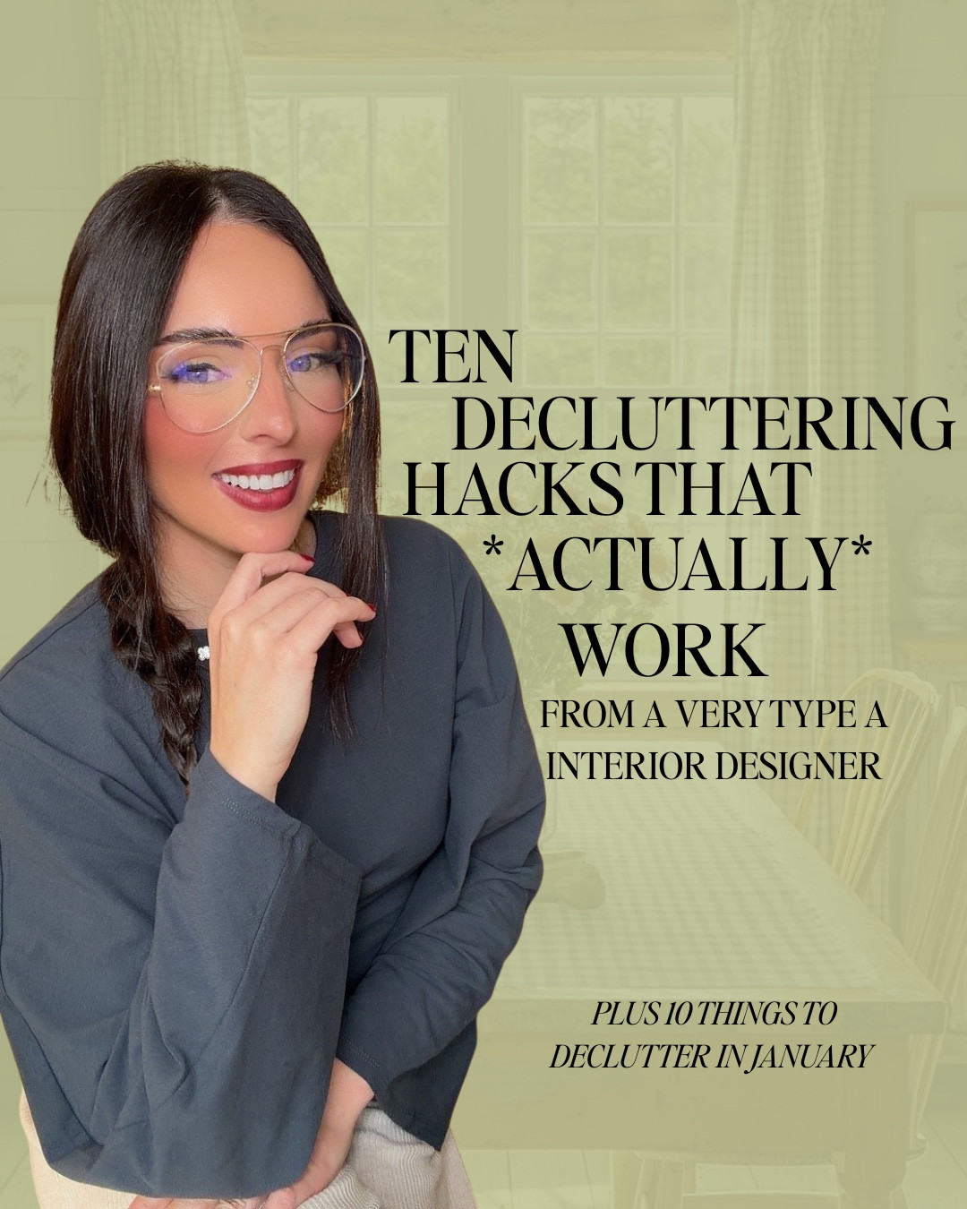 Decluttering rules I live by — from a very Type-A interior designer who loves being at home 🤍

If your space feels heavy, it’s usually not because you need more — it’s because you’re holding onto things that already served their purpose.

Less visual clutter.
Less mental clutter.
A home that actually supports your routines.

Save this for your next declutter session ✨
Which rule hit the hardest?


#LTKselfcare #LTKHome