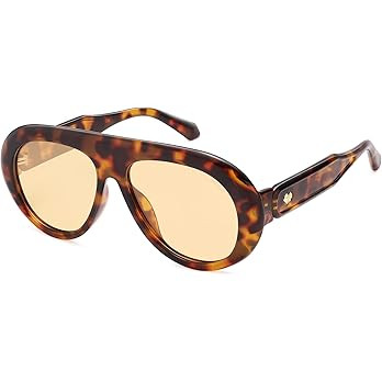SOJOS Trendy Oversized Polarized Aviator Sunglasses Womens Men Retro Vintage 70s Style UV Protect... | Amazon (US)
