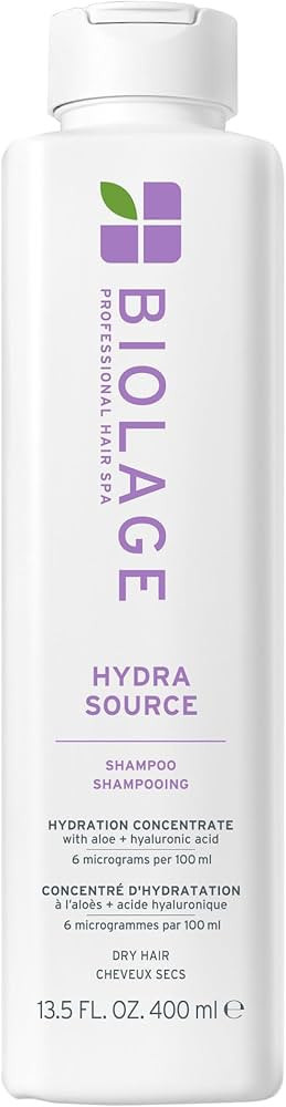 Biolage Hydra Source Shampoo - Softens, Moisturizes & Adds Shine, For Dry Hair, Infused with Micr... | Amazon (US)