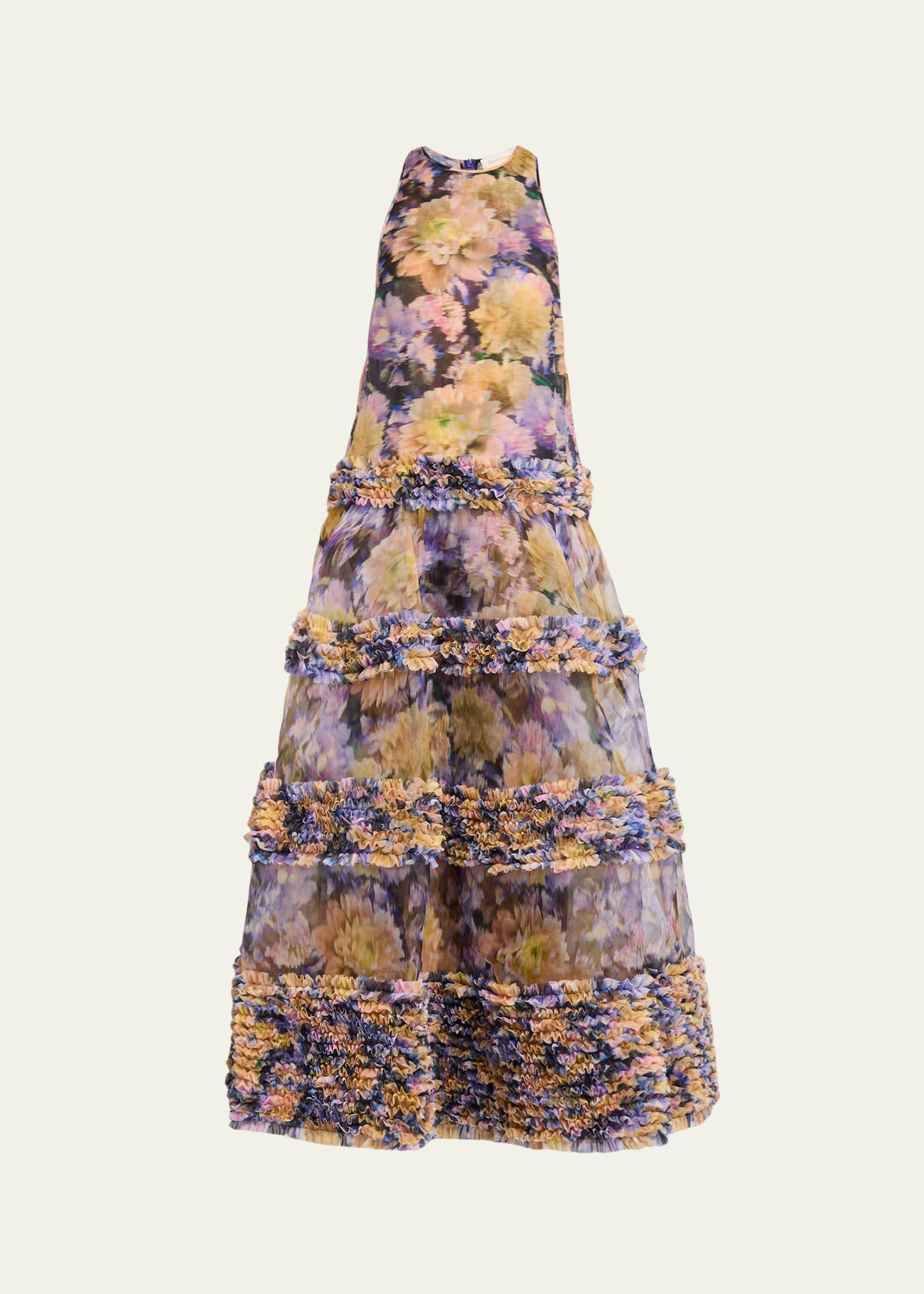 Zimmermann Luna Ruffle Maxi Dress | Bergdorf Goodman