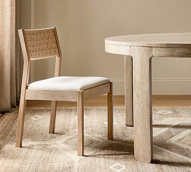 Newport Woven Dining Chair | Pottery Barn (US)