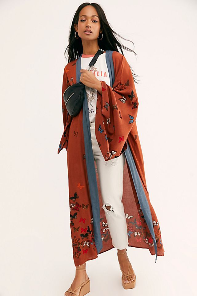 Butterfly Kisses Kimono | Free People (Global - UK&FR Excluded)