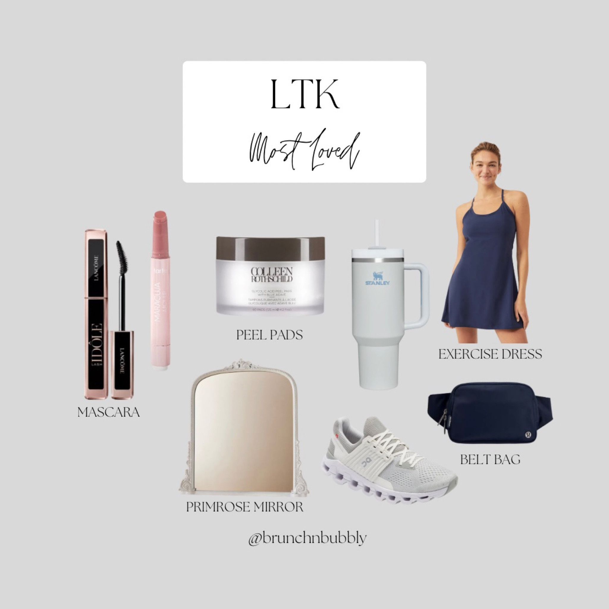 LTK Most Loved Products are in! These are some of my favorites!
The Outdoor Voices exercise dress is a must, can be worn to workout or errands around town. Of course the Stanley Cup is a favorite, I use mine all the time and keeps me so hydrated. Had to pull a Lululemon belt bag, so trendy and versatile.

#LTKGiftGuide #LTKitbag #LTKstyletip