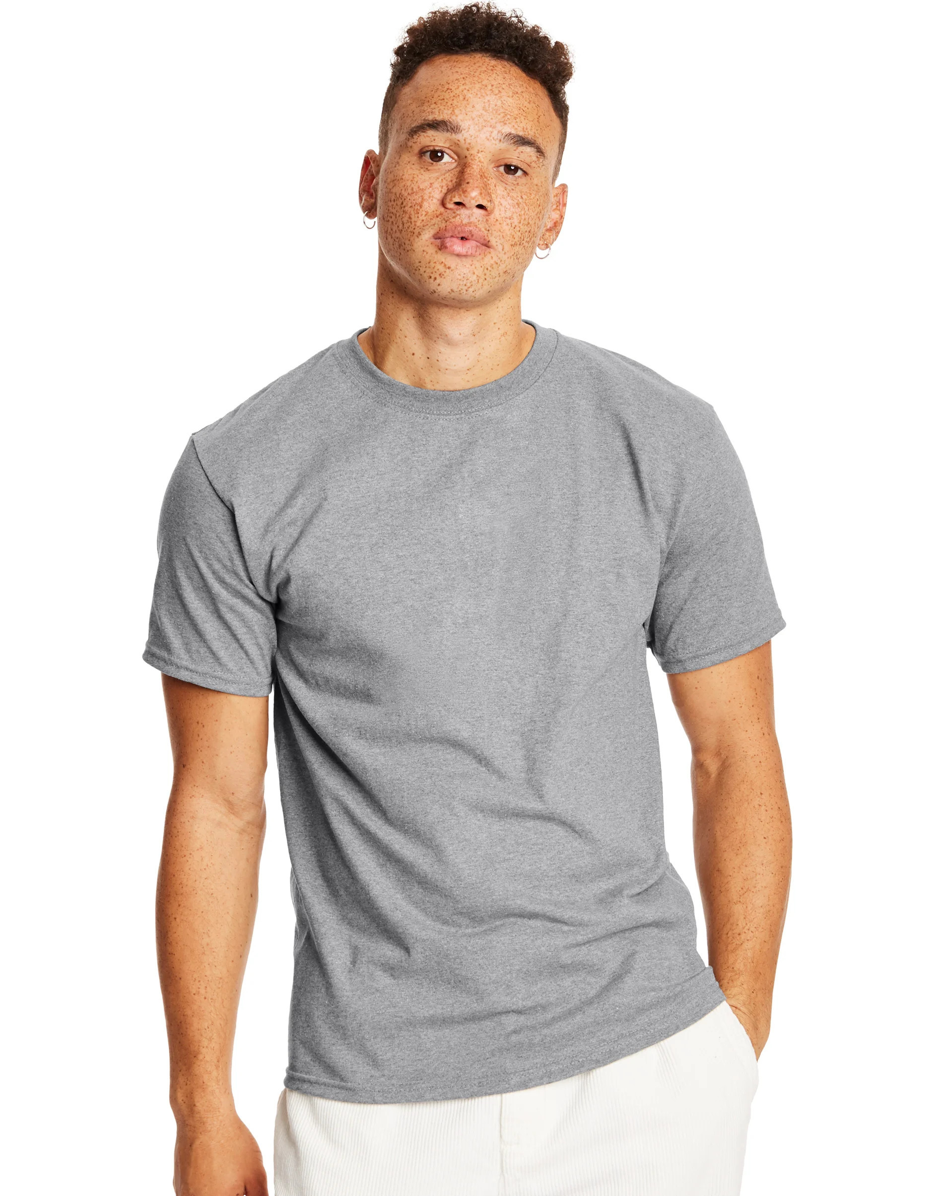 Hanes Authentic Men's T-Shirt (Big & Tall Sizes Available) Ash 3XL | Hanes.com