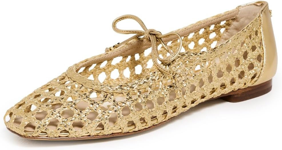 Sam Edelman Women's Marcie Woven Mary Jane Flats | Amazon (US)