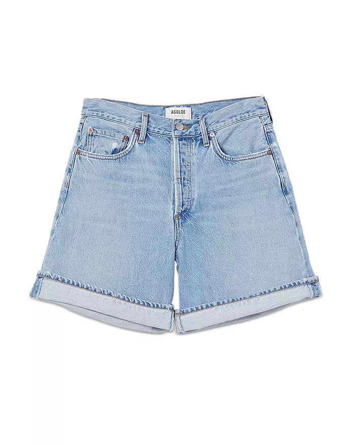 Dame High Rise Baggy Denim Shorts in Tension | Bloomingdale's (US)
