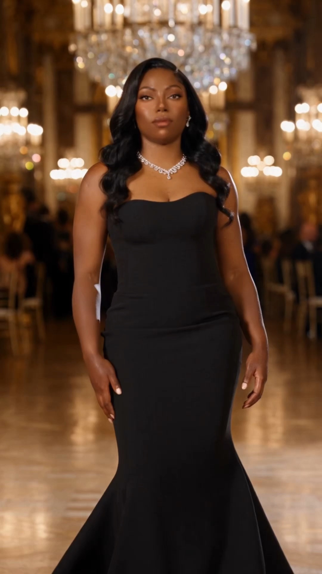 Ladies and Gentlemen, Her! 🎥🎬🎞️  #Glam  #Hair  #Makeup  #Wardrobe  #FormalEveningStyle
