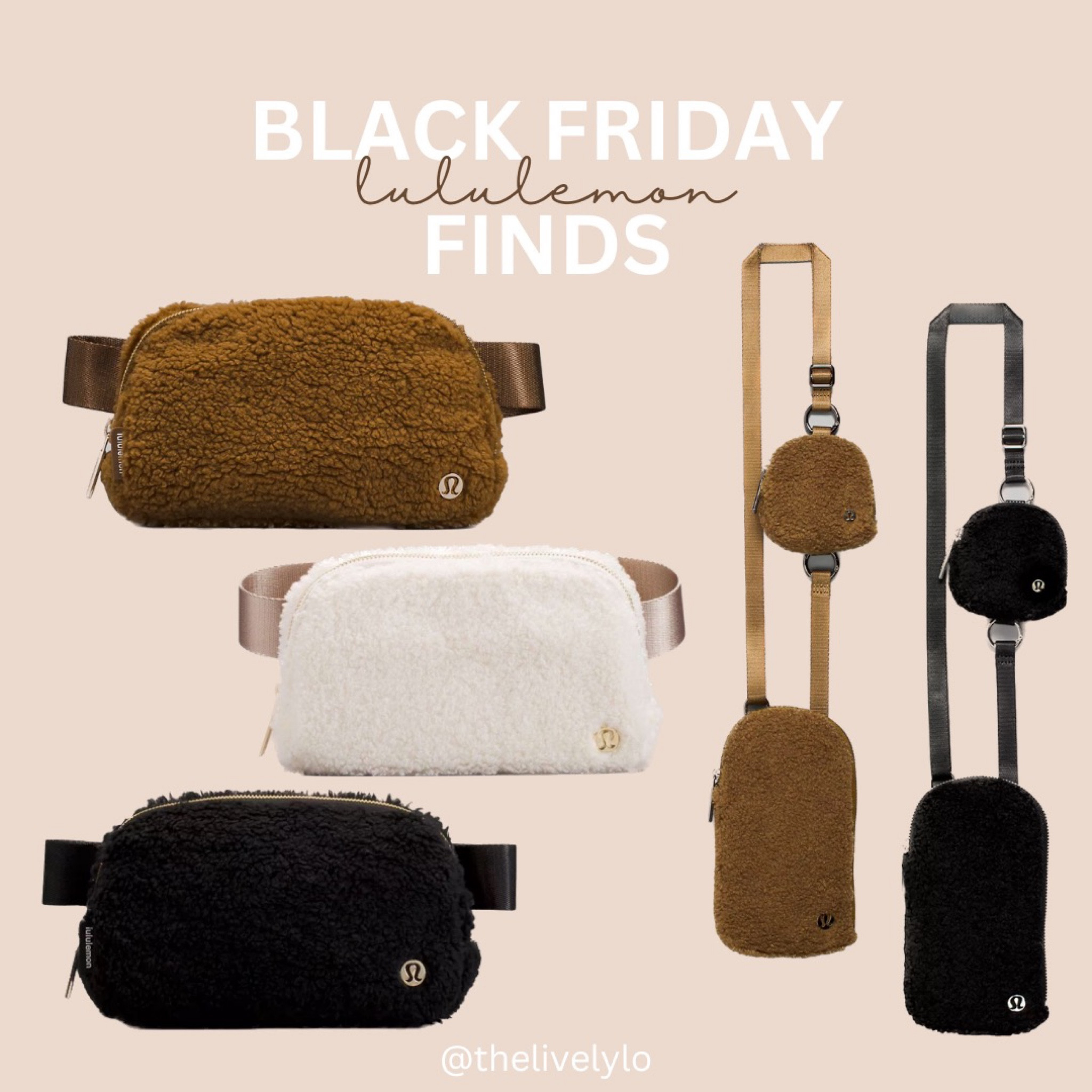 Lululemon fleece everywhere belt bag finds on sale 😻

#ltkunder50 #LTKCyberweek

#LTKsalealert #LTKGiftGuide