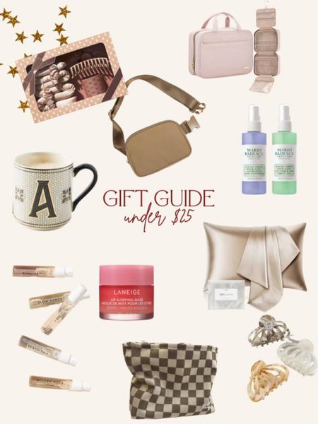 Gift guide under $25 for her! 

Amazon home, Amazon, home decor, lip mask, gift sets, heatless curls, travel essentials, silk pillow case, Anthropologie, Mario badescu, claw clip

#LTKHoliday #LTKGiftGuide #LTKhome