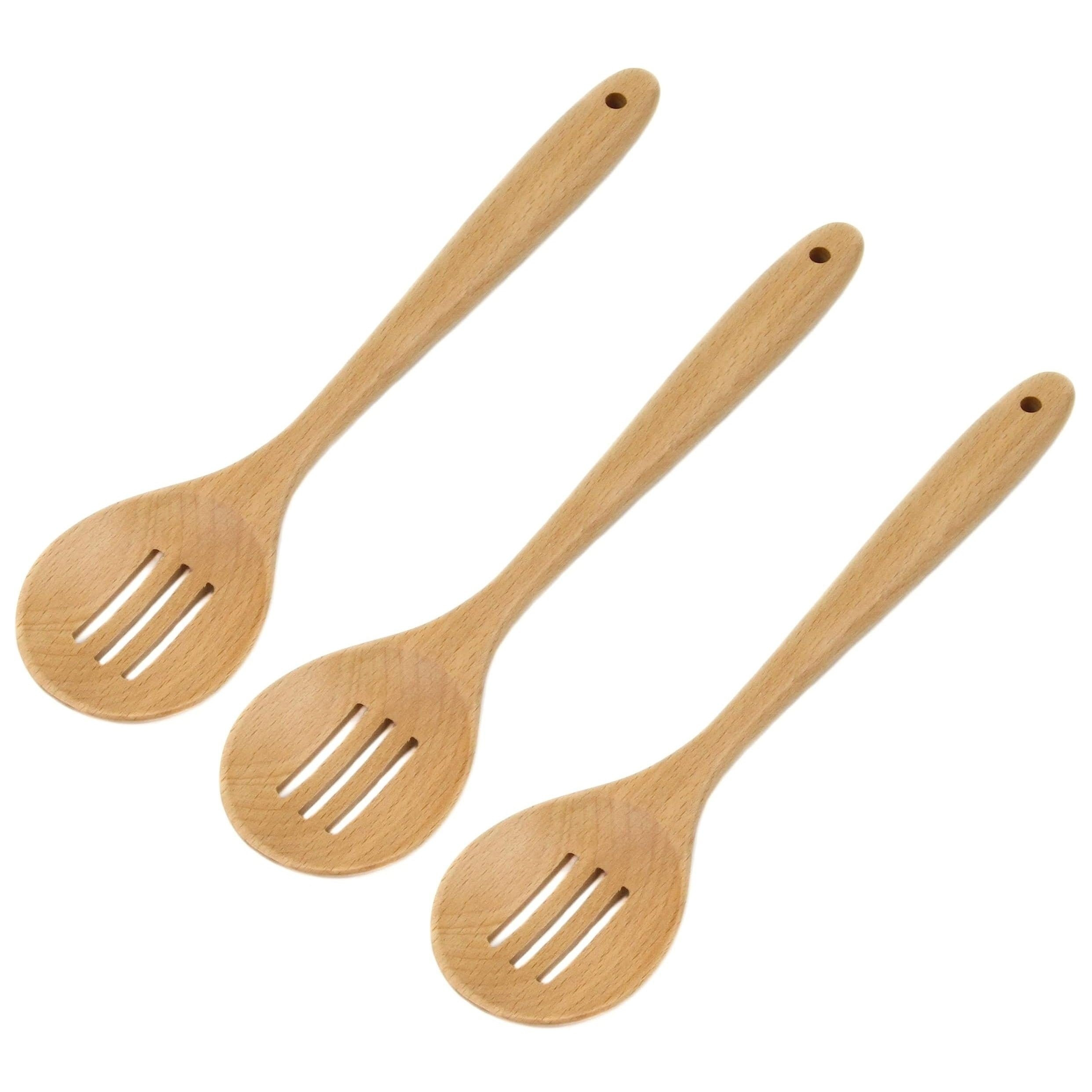 Chef Craft 11.75" Slotted Beechwood Cooking / Mixing Spoon | Bed Bath & Beyond