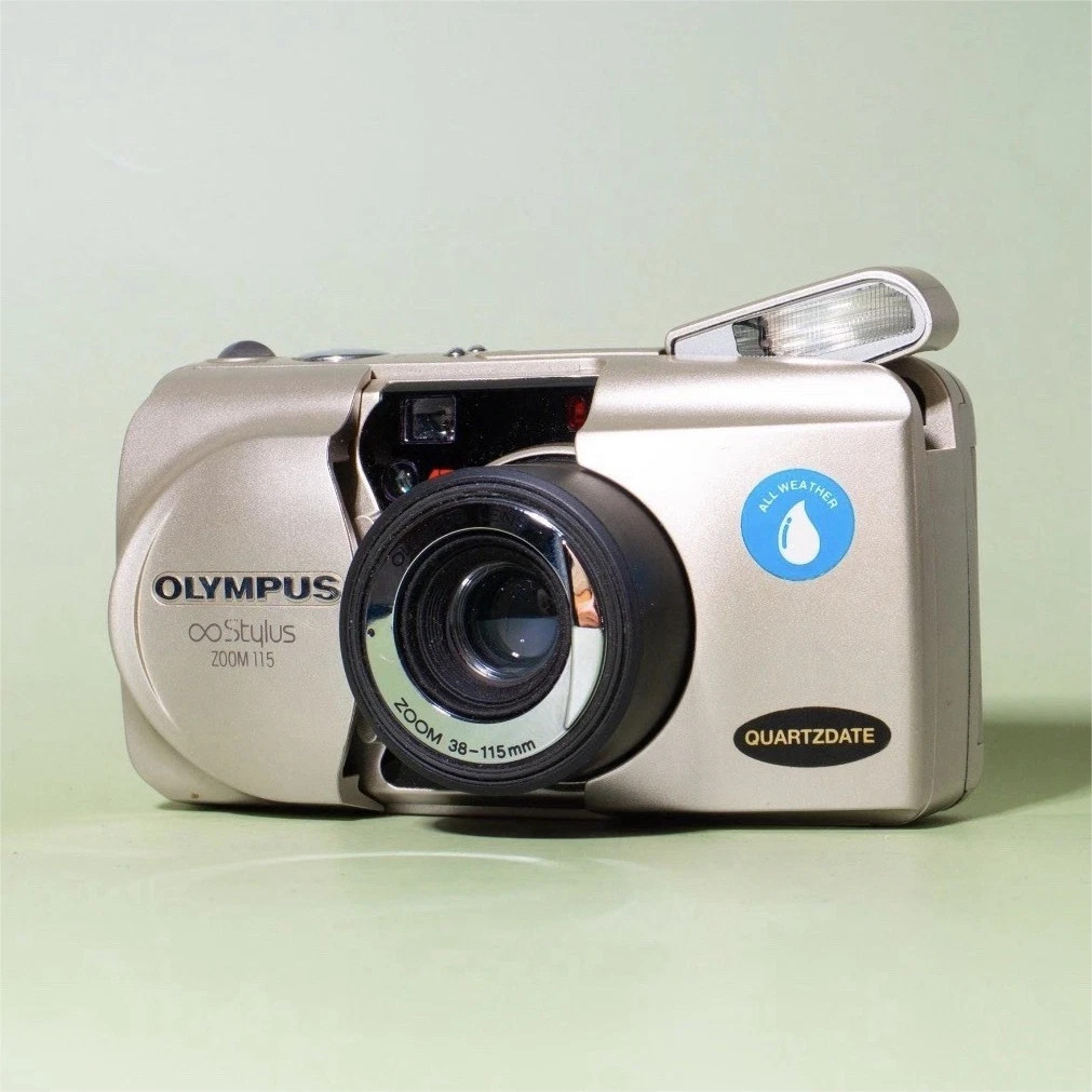 Olympus Stylus Zoom 115 35mm Point & Shoot Camera Quartzdate - TESTED | eBay | eBay US