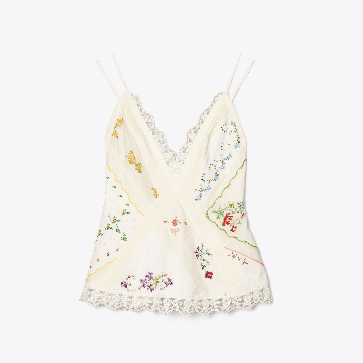 Handkerchief Embroidered Camisole | Tory Burch (US)