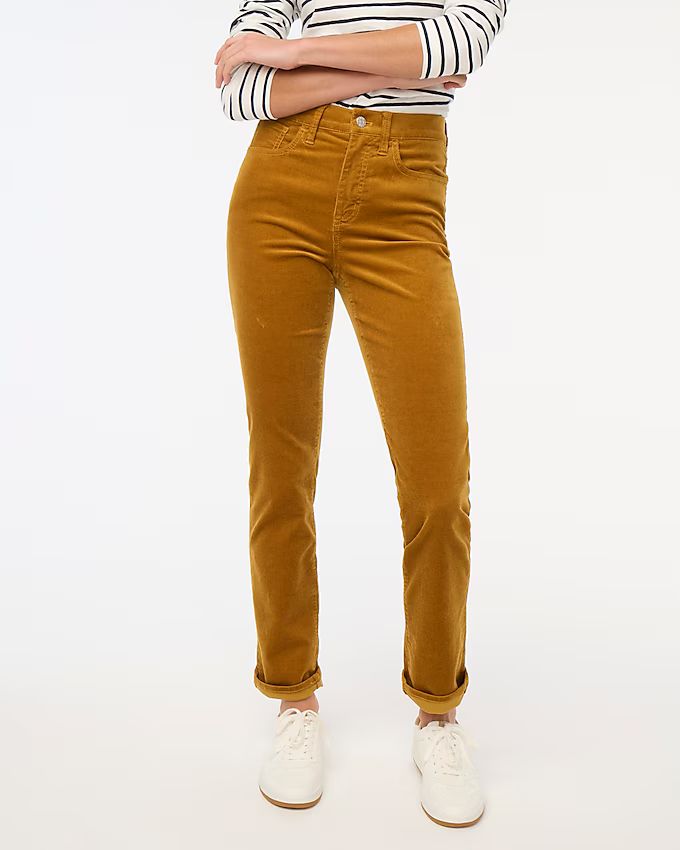 Corduroy full-length essential straight pant | J.Crew Factory