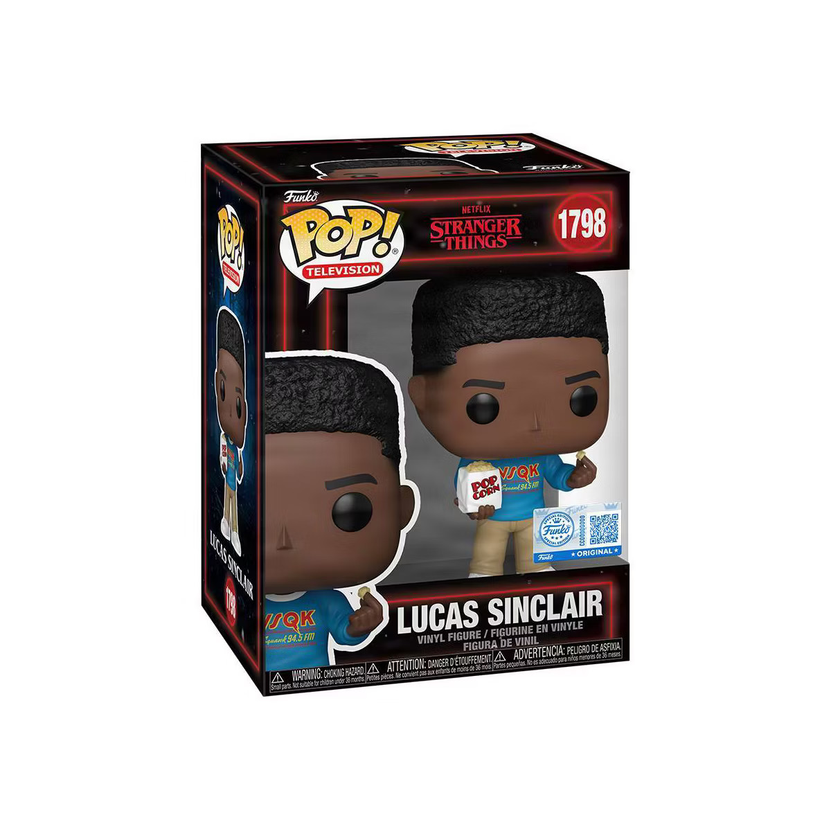 Funko Pop! Television: Netflix Stranger Things - Lucas Sinclair Vinyl Figure #1798 – (Target Ex... | Target