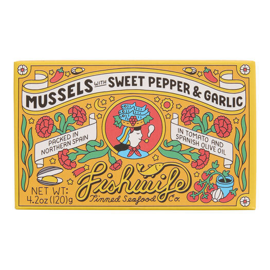 Fishwife Mussels with Sweet Pepper and Garlic by World Market | World Market