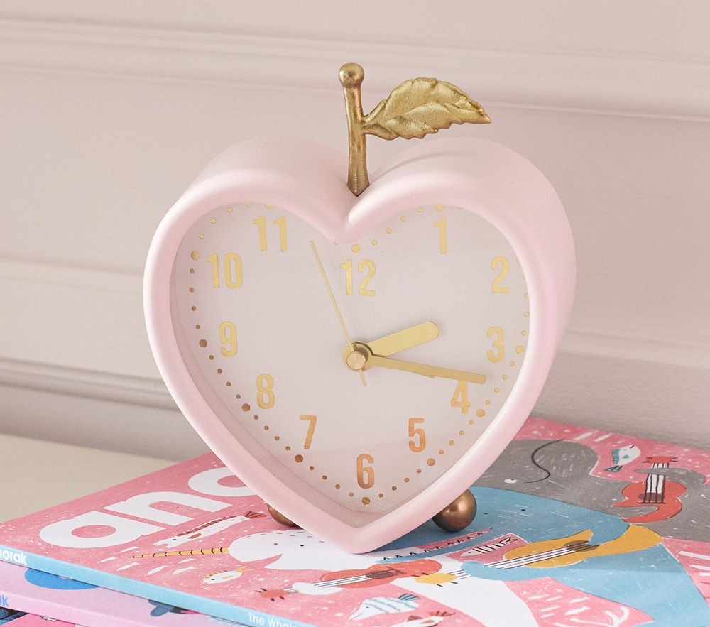 Stoney Clover Lane Cherry Heart Clock | Pottery Barn Kids