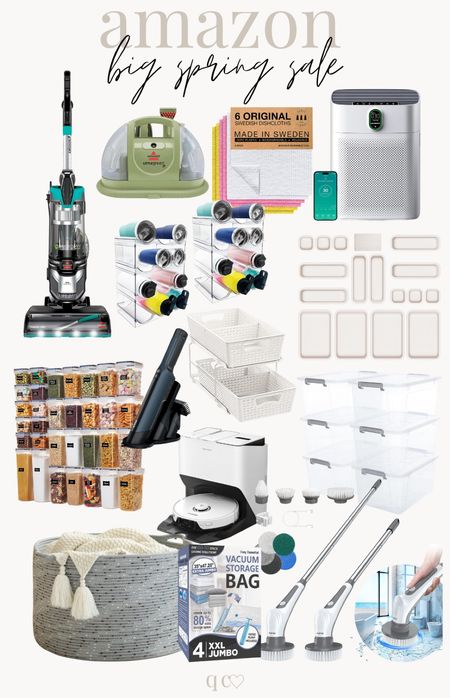 Amazon Big Spring Sale: so many good home finds on deal today!!! These are perfect for a little spring cleaning and organizing!!

spring sale, storage containers, vacuum, Bissell little green machine, cleaning 

#LTKsalealert #LTKSeasonal #LTKhome