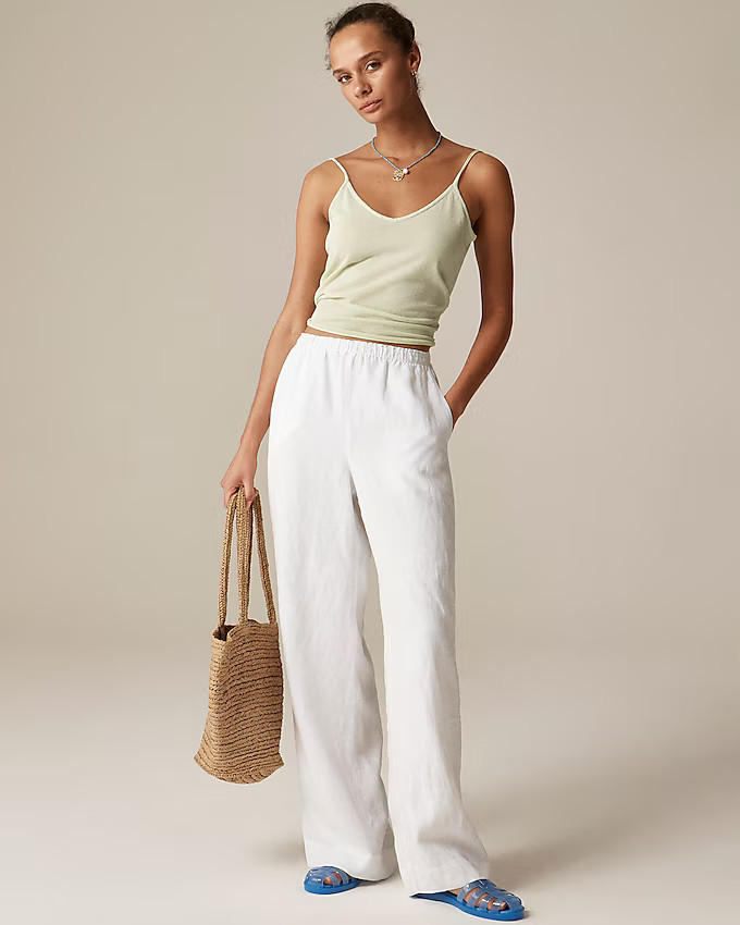Stratus pant in linen | J. Crew US