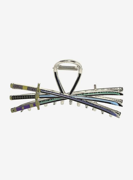 One Piece Zoro's Swords Figural Claw Clip | BoxLunch | BoxLunch