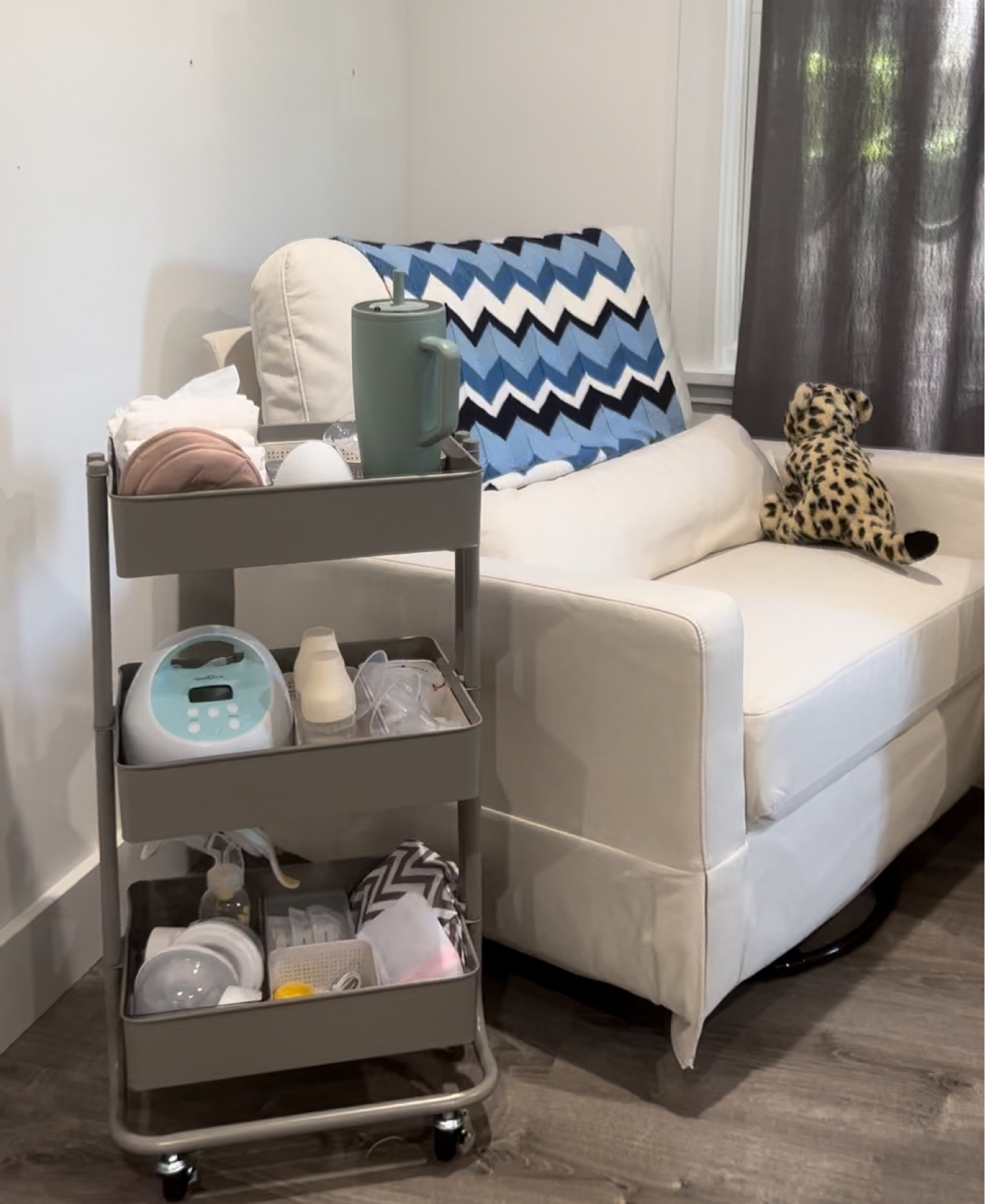 pumping/ breast feeding cart essentials 🩵

#LTKBaby #LTKBump