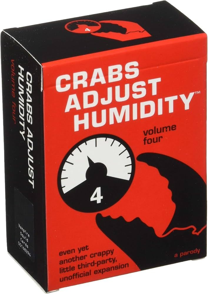 Vampire Squid Cards Crabs Adjust Humidity - Vol Four | Amazon (US)