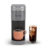 Keurig K-Slim + ICED Single Serve Coffee Maker, Brews 8 to 12oz. Cups, Gray | Amazon (US)