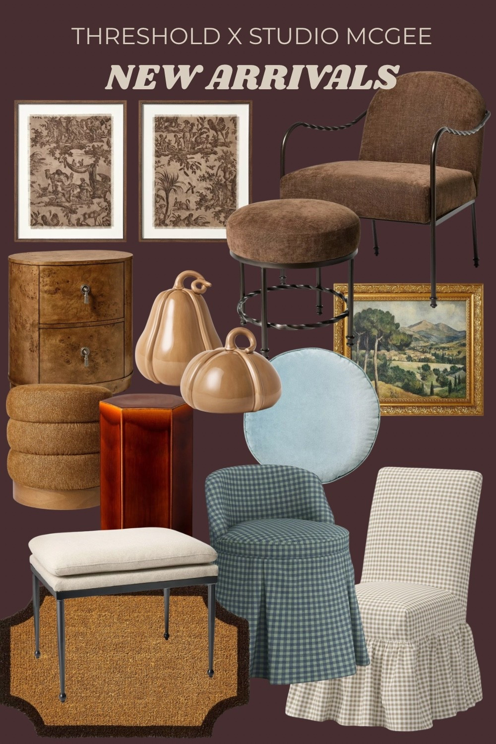 Prettiest new arrivals from McGee and co x threshold!

#LTKHome