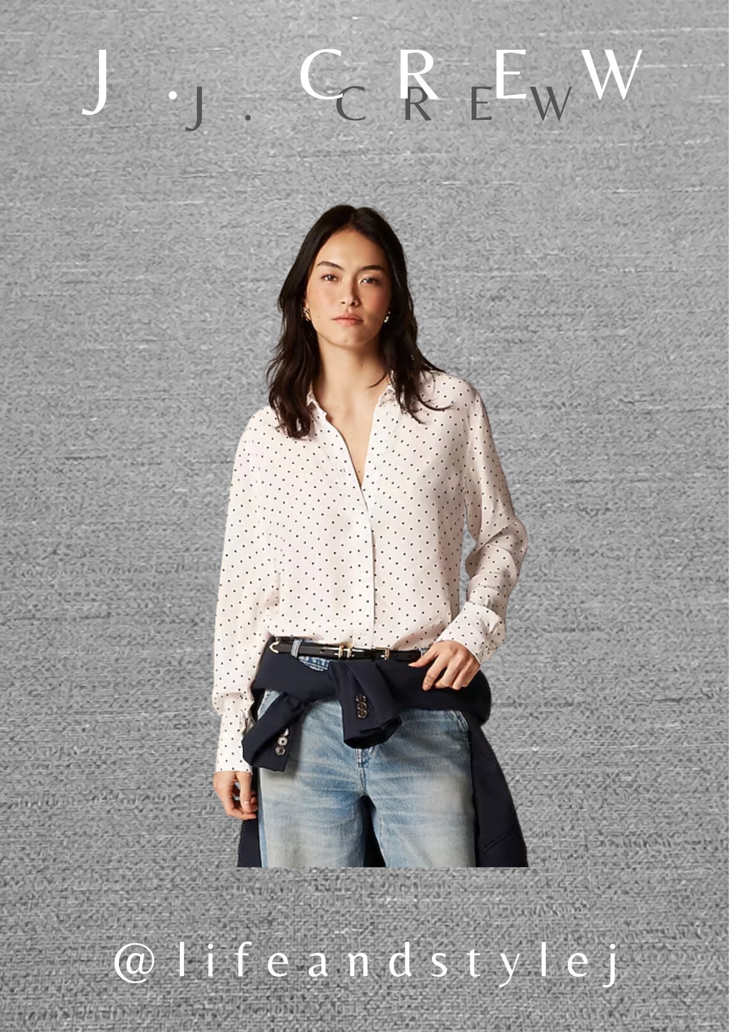 The Jules club collar shirt in dot print adds playful polish to midlife style with a timeless silhouette that feels fresh and modern. Style it with tailored trousers or dark denim, layer under a blazer, and finish with loafers or heels for an effortless ageless look. #midlifefashion #agelessstyle #classicwithatwist #timelesswardrobe #modernwomen 

#LTKU #LTKSeasonal #LTKOver40