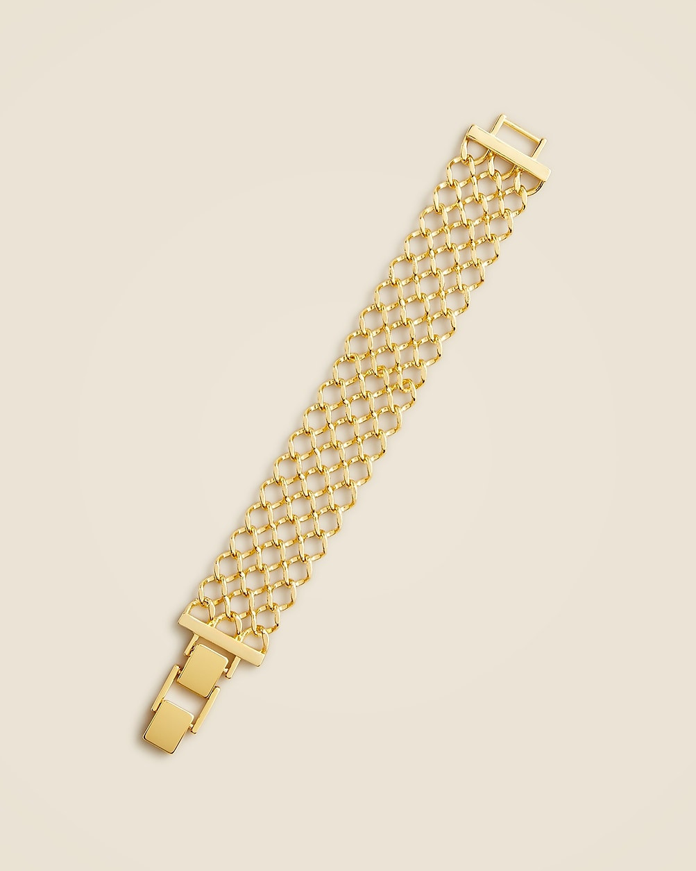 Wide chainlink bracelet | J. Crew US