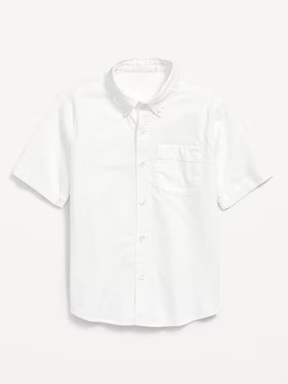 Short-Sleeve Oxford Shirt for Boys | Old Navy (US)