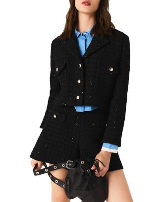 Sequin Tweed Jacket & Sequin Shorts | Bloomingdale's (US)