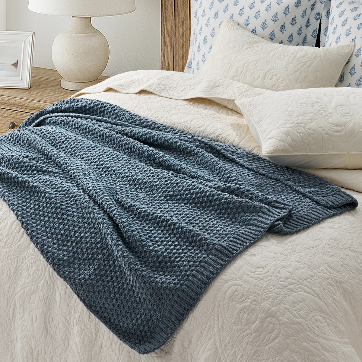EverGrace Chunky Chenille Weighted Throw Blanket & Reviews | Birch Lane | Birch Lane