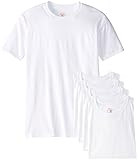 Hanes Men's White T-Shirt Pack (Colors Available), Moisture-Wicking Shirts, 100% Cotton Undershirts  | Amazon (US)
