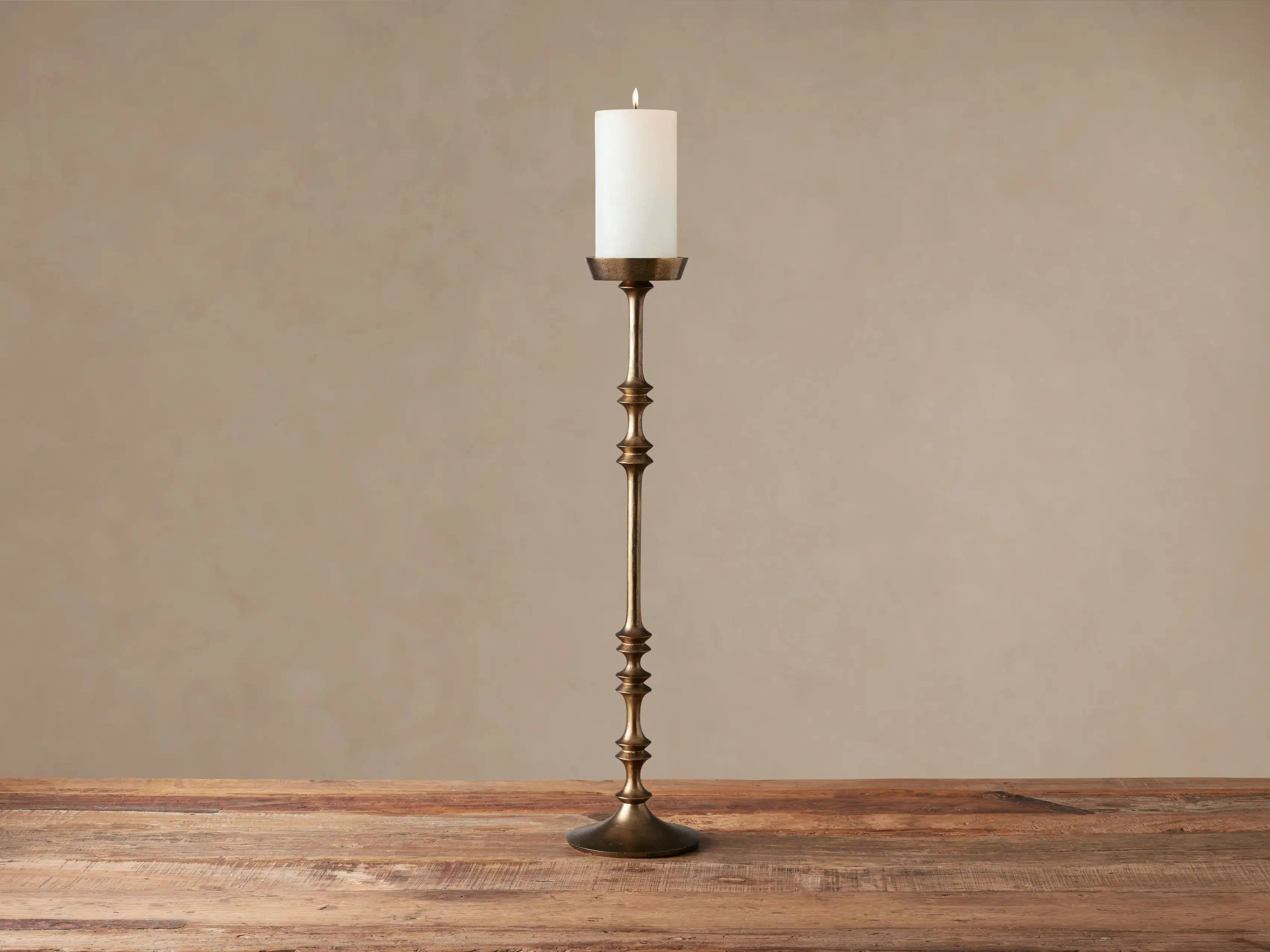Camden Tall Pillar Holder | Arhaus