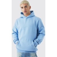 Mens Basic Hoodie - Blue - M | boohoo (US & Canada)