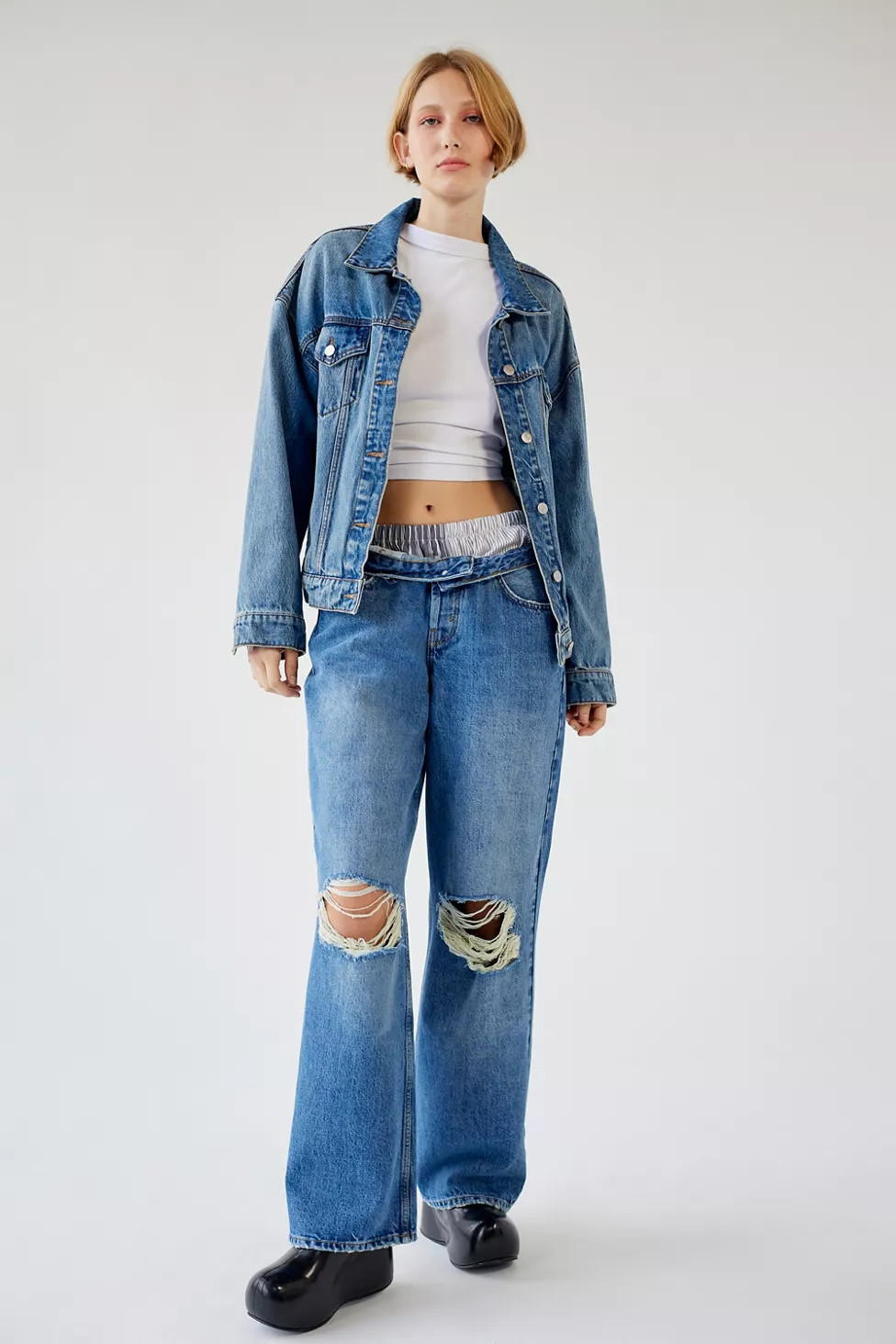 BDG Mid-Rise Baggy Jean | Urban Outfitters (US and RoW)