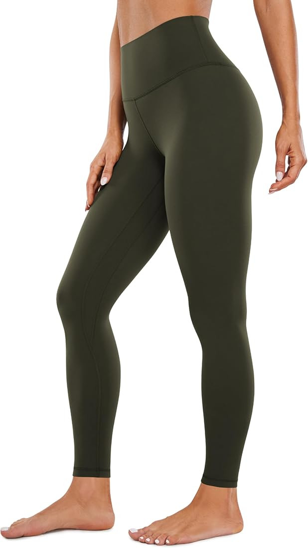 CRZ YOGA Womens Butterluxe High Waisted Yoga Leggings 28" - Double Seamed Buttery Soft Comfy Athl... | Amazon (US)